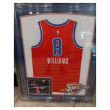 Autographed OKC Thunder Jersey "J-Dub"