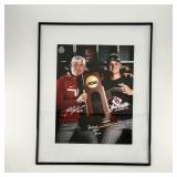 Framed Father & Son OU Legacy Autograph