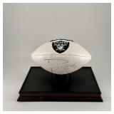 Autographed Dominic Rhodes Football