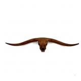 Authentic Bronzed Longhorn Skull