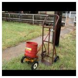 Ortho Lawn Spreader with Dolly