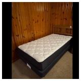 Twin Size Bed with Headboard