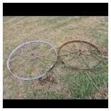 Metal Wagon Wheels