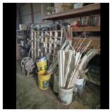 Storage Organizer, PVC Pipe & Assorted Hardware