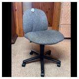Gray Office Chair with Wheels