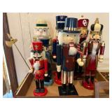 Collection of 6 Decorative Nutcrackers