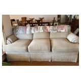 Thomasville Sofa with Decorative Throw Pillows