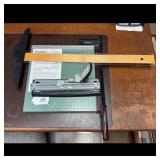 Paper Cutter, 3-Hole Punch, T-Square