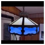 Tiffany Style Stained Glass Hanging Lamp