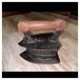 Antique Cast Iron Coal Iron