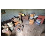 Wood Cabinets, Lamps, Fixtures, Boxes & Totes