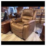 Brown Power Lift Recliner Chair with Remote