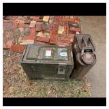 Military Ammo Can & Jerry Can