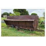16-ft. Metal Livestock Feeder Trailer