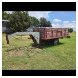 13.5' Gooseneck Farm Trailer