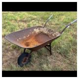 Metal Wheelbarrow