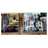 Kitchen Gadget Drawers - Corkscrew, Utensils