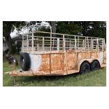 15' Cattle Trailer