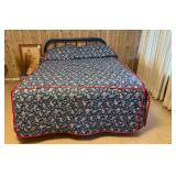 Queen Size Bed with Bedding