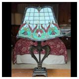Tiffany Style Stained Glass Table Lamp