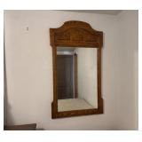 Wooden Wall Mirror
