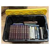 Books with Storage Tote