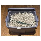 Christmas Lights with Storage Tote