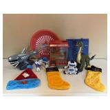 Superman & Batman Stockings & Toys