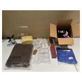 Wall Mount, Plastic Boxes & Table Cloth