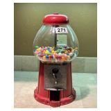 Metal & Glass Gumball Machine