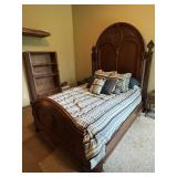Antique Walnut Full Size Bed