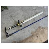 Walking Stick & Nerf Sword