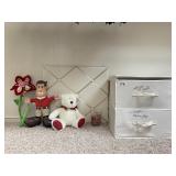 Memo Board, Fabric Storage Totes & Plush Figurines
