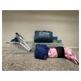 Camping Blanket, Sleeping Bag Liner & Grabbers