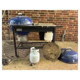 Weber Charcoal Grill with Propane Starter