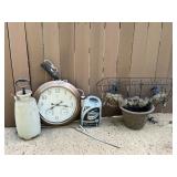 Garden Sprayer, Weed Killer & Window Basket