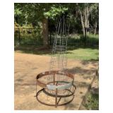 Tomato Cages & Metal Fire Ring