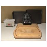 Cutting Boards, Darth Vadar Cake Pan & Spiralizer