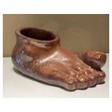 Clay Big Foot Planter