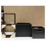 Wood Wall Cubes & Storage Boxes