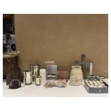 Candleholders, Tea Lights, Wax Stamp & Cross