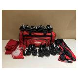 Nike Wrestling Shoes & Adidas Recovery Slides