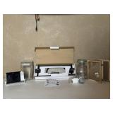 Towel Bar, Jars, Photo Frames & Alarm Clock