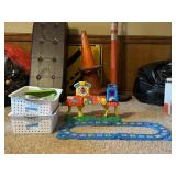 Marble Game & Vtech Alphabet Train Station