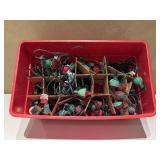 Retro Christmas Bubble Light Sets with Tote