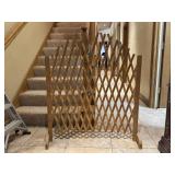 Wood Accordion Gate