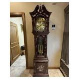 Vintage Chinese-Style Grandfather Clock