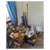 Fall Harvest Decor Lot with Pumpkins, Gourds