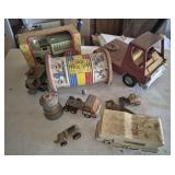 7UP Die-Cast Metal Bank Truck & Tin Toys