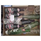 Pepsi Cola and Coca-Cola Bottles